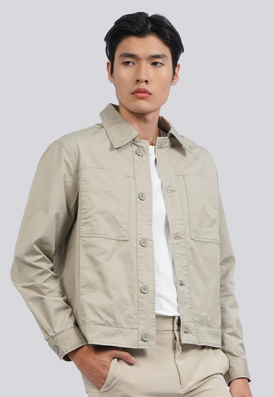 Utility Zip Regular Shirt