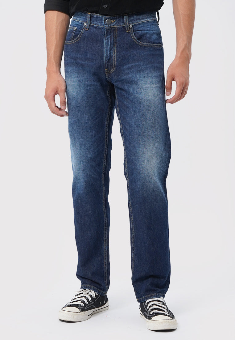 Regular Denim Pants Dark Blue – EXECUTIVE