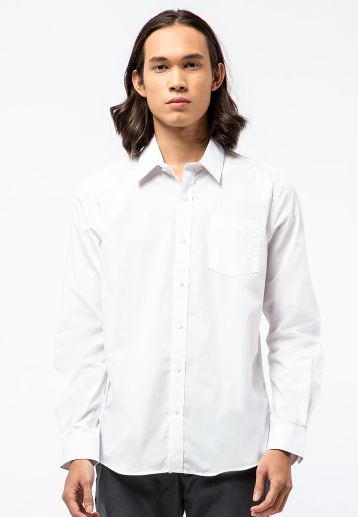 Long Sleeves Shirt White