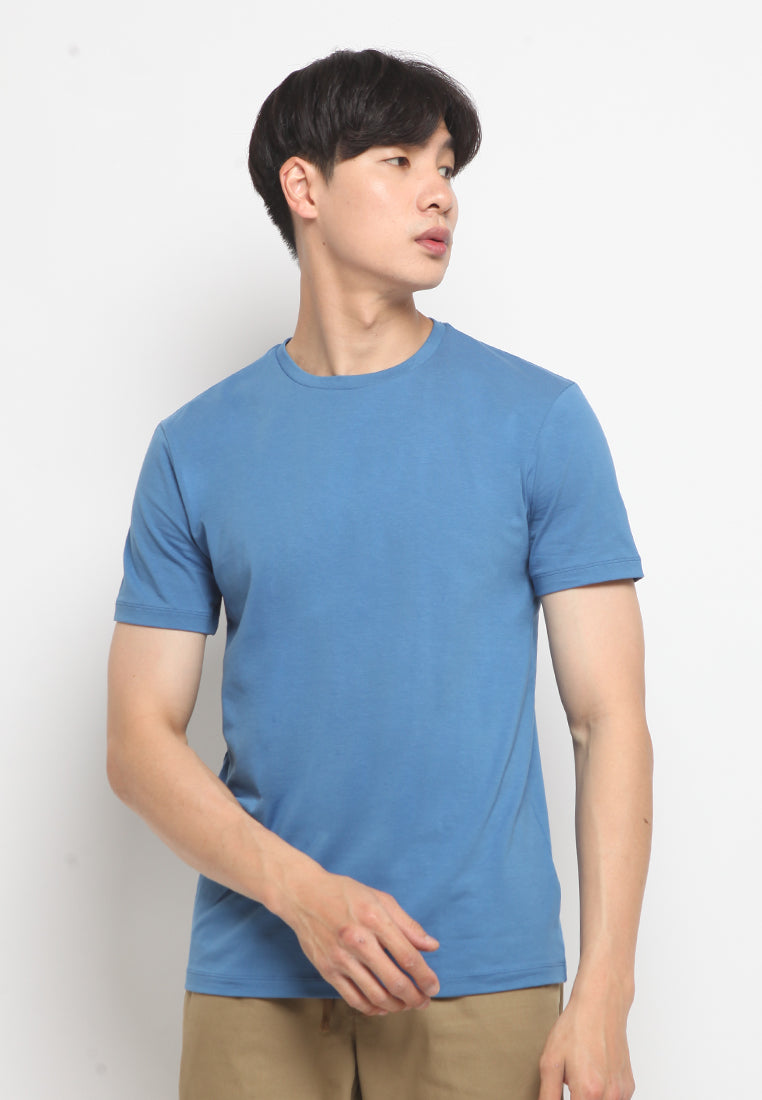SLIM FIT ROUND NECK T-SHIRT SEVILLE SWEETHEART