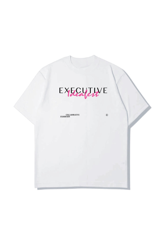 Executive x Ideafest White T-Shirt