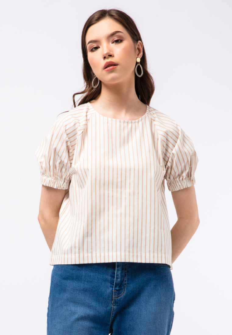 Connexion Blouse Puff Sleeve Wanita main image 1