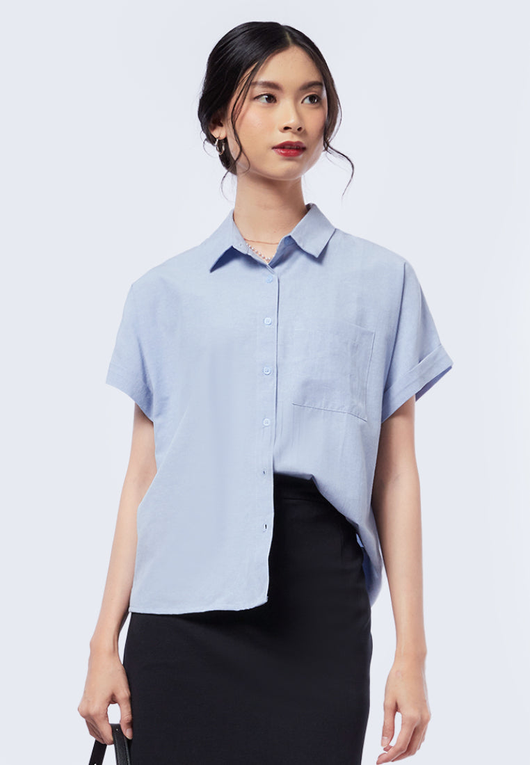Short Sleeve Boxy Shirt