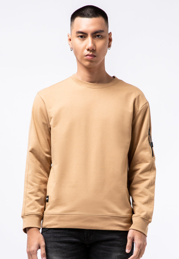 Tirajeans Sleeve Pocket Sweatshirt