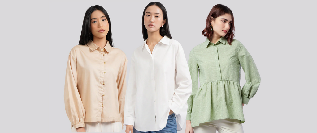 Simpel Tapi Stunning! 7 Model Blus Polos Modern Wajib Kamu Punya untuk Glow-Up