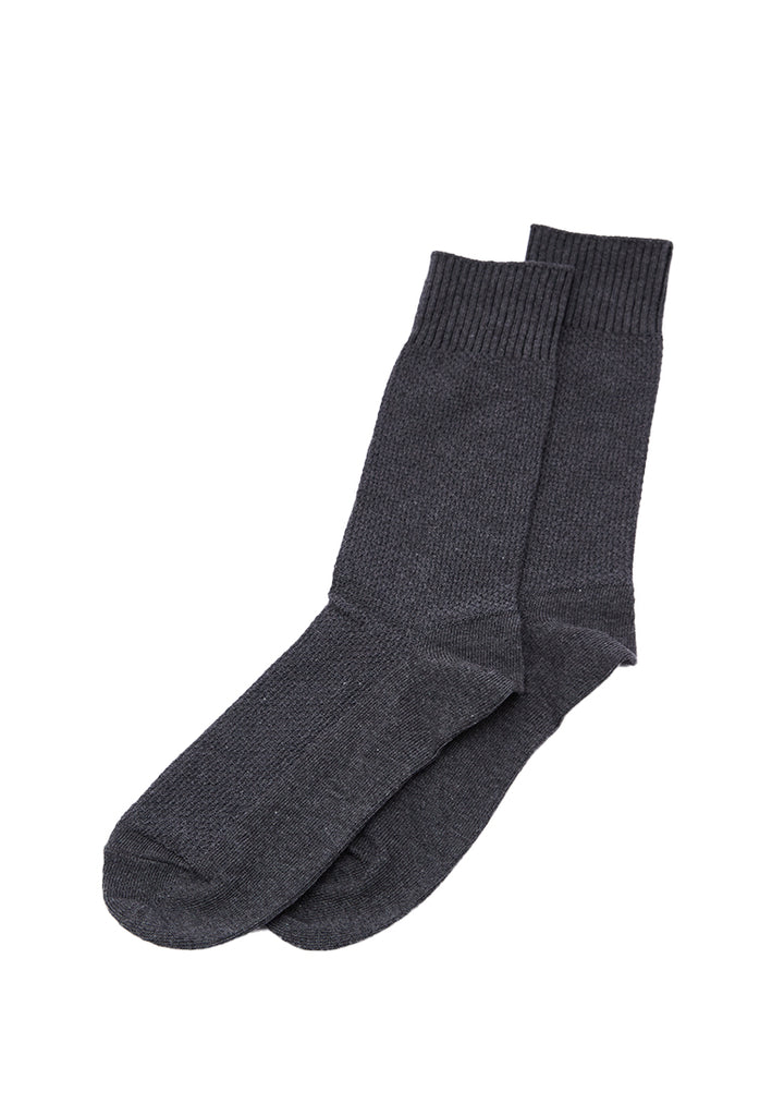 Dark Grey Crew Length Socks