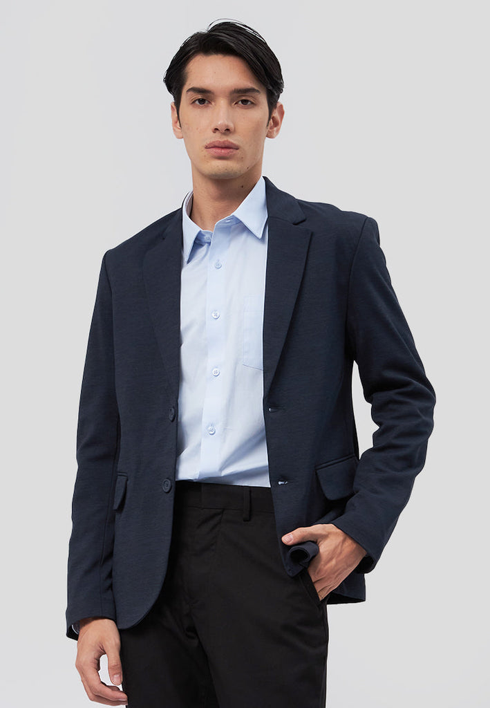 Slim Fit Long Sleeve Blazer