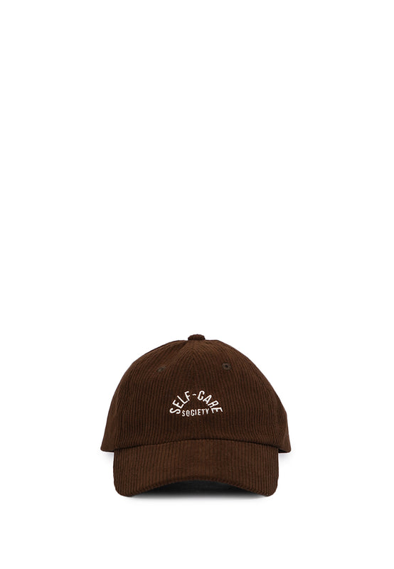 Embroidered Brown Cap
