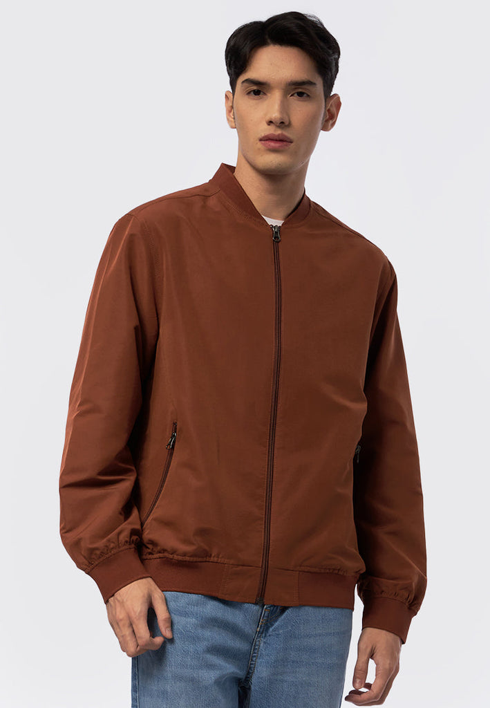 Slim Fit Bomber Jacket