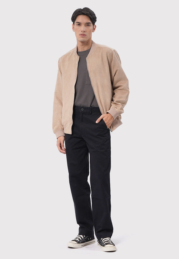 Bomber Jacket with Zipped Pocket