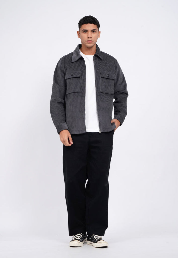 Full Zip Corduroy Jacket