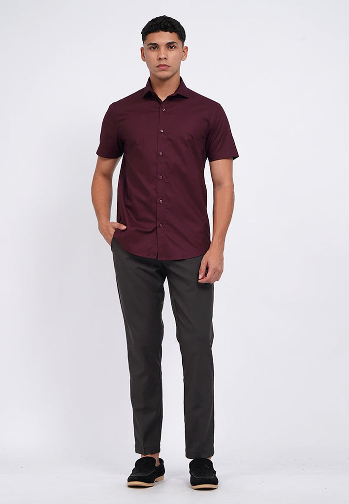 Slim Fit Basic Formal Pants