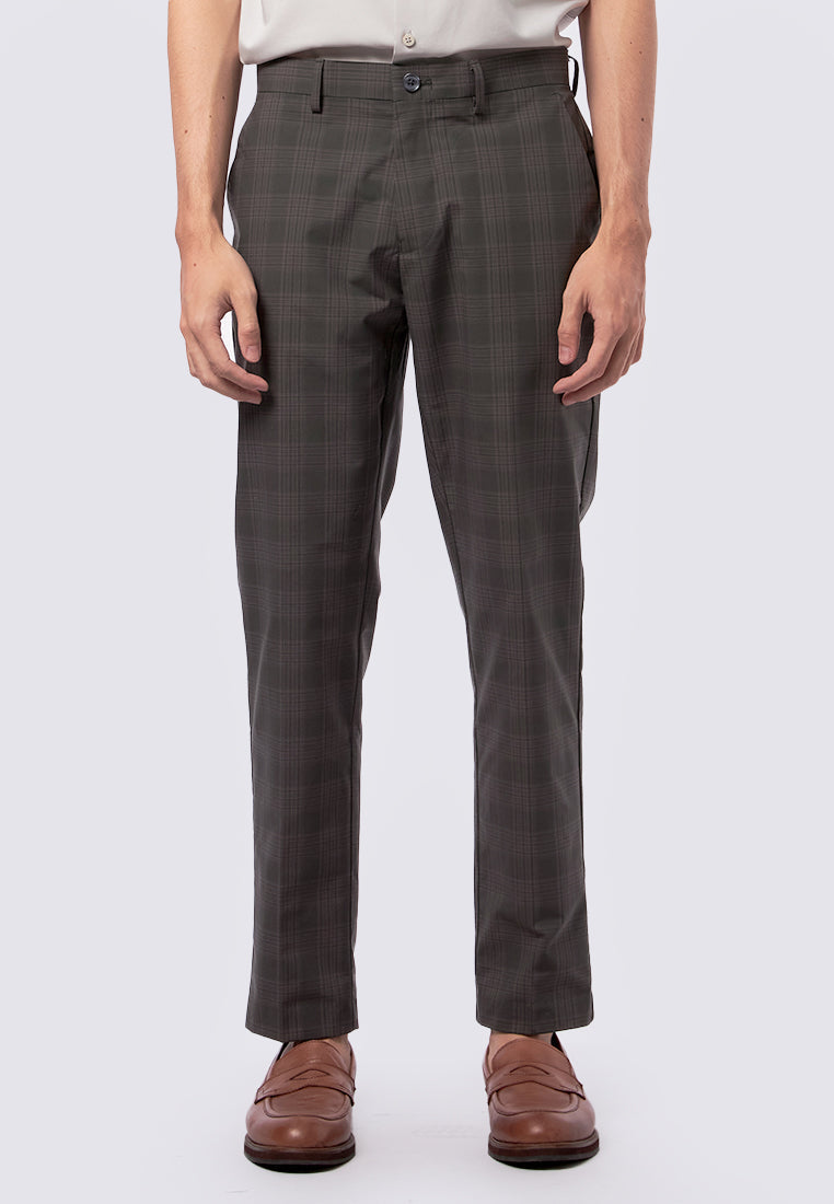 Checkalt Pants Slim Fit Check Pants – EXECUTIVE