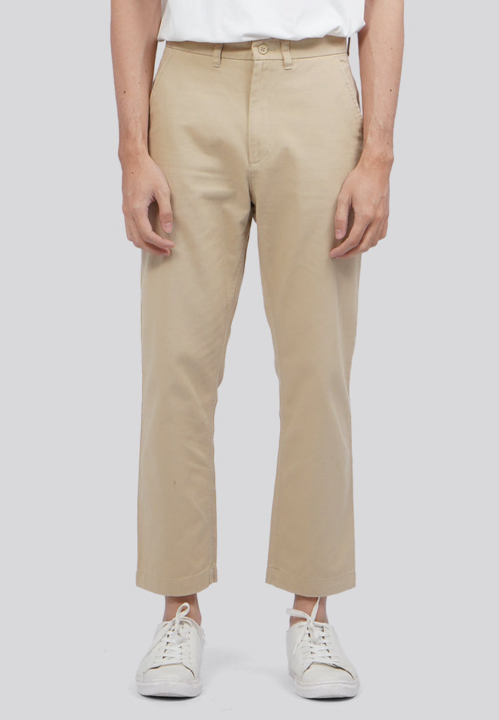 Regular Fit Ankle Length Chinos Pants