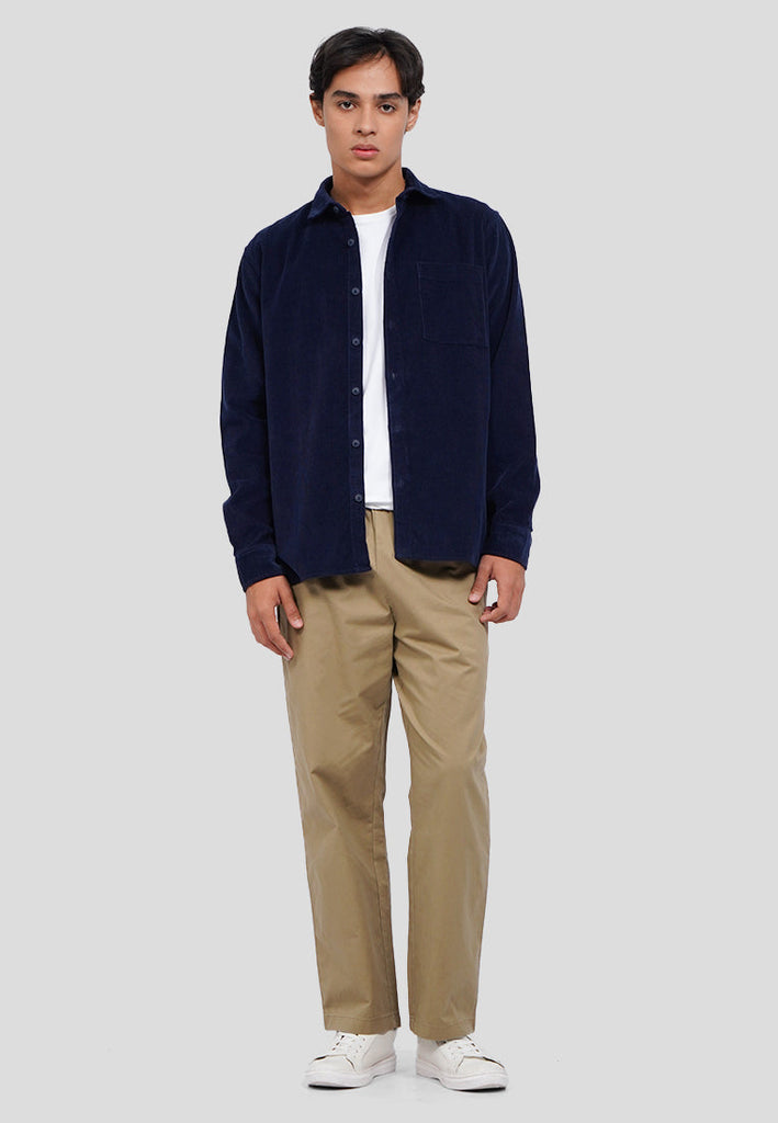 Regular Fit Drawstring Pants