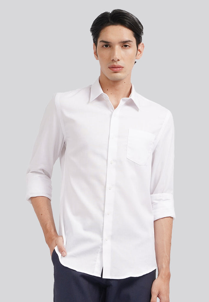 Slim Fit Long Sleeve Dress Shirt