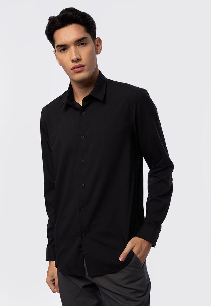 Slim Fit Long Sleeve Active Shirt