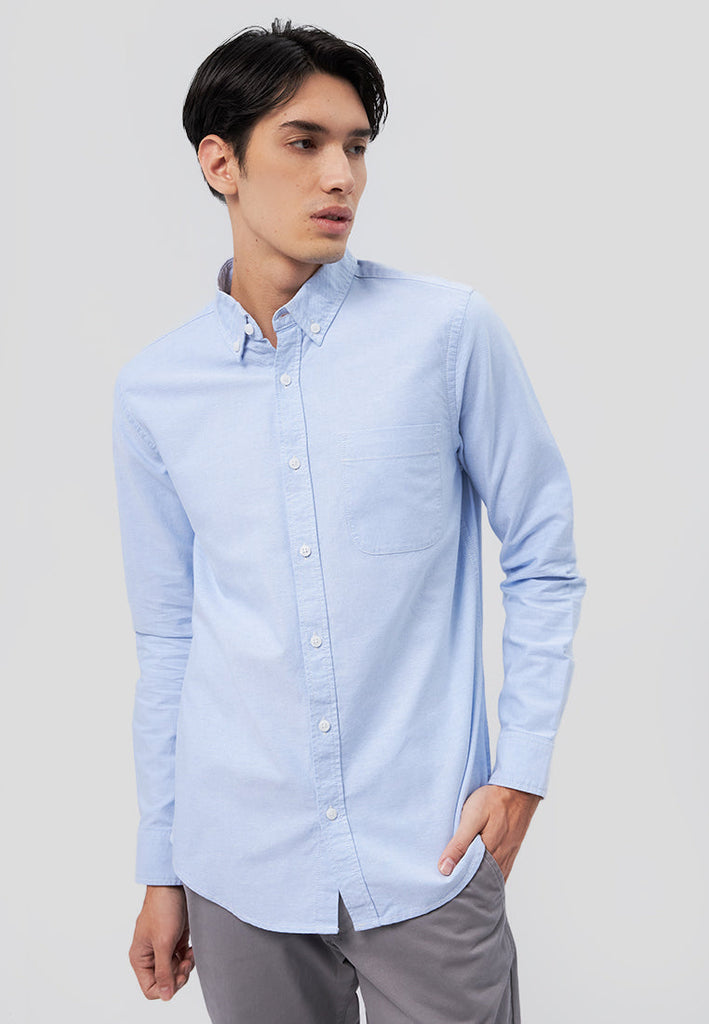 Regular Fit Long Sleeve Oxford Shirt