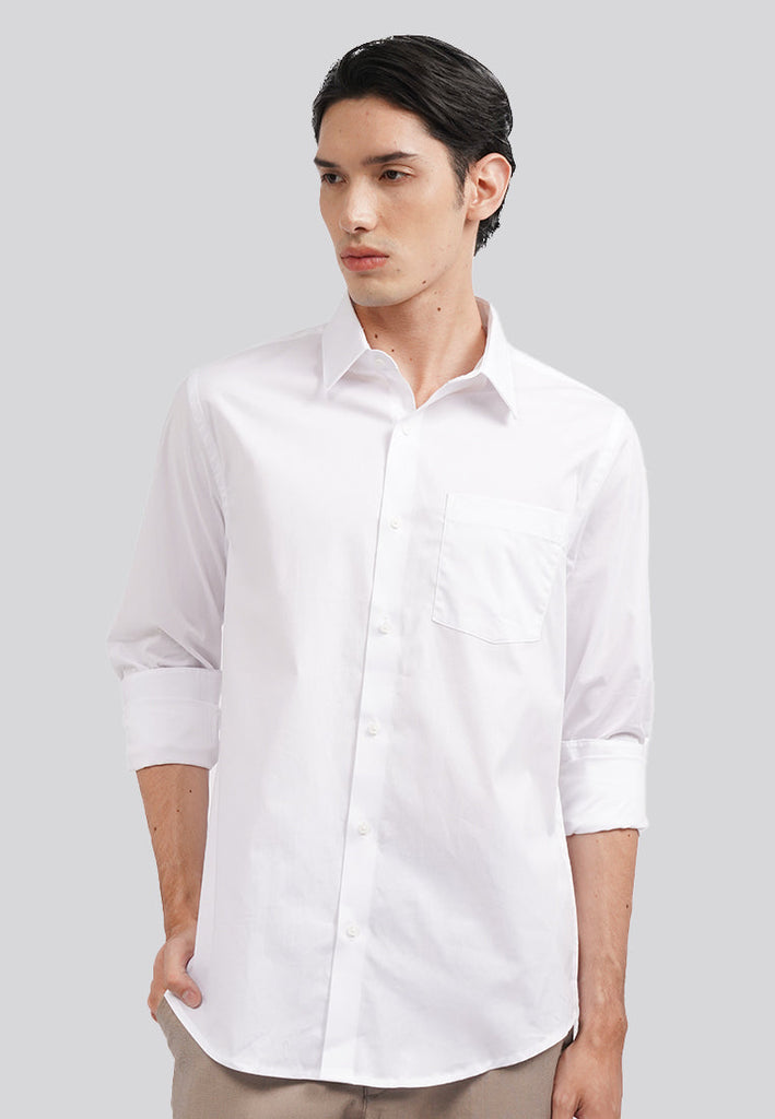 Regular Fit Long Sleeve Basic Shirt