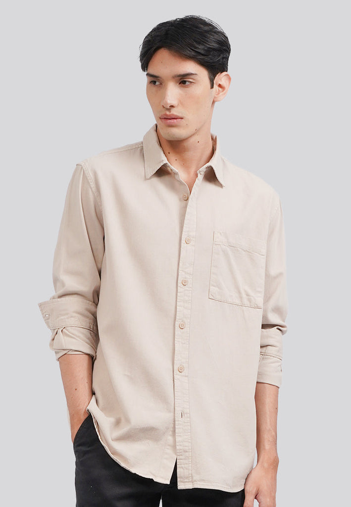 Long Sleeve Canvas Shirt