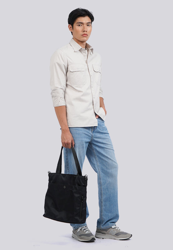 Regular Fit Long Sleeve Utility Shirt