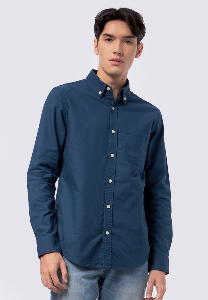 Regular Fit Long Sleeve Oxford Shirt