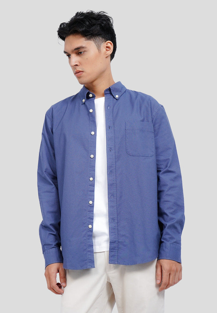 Long Sleeve Oxford Shirt