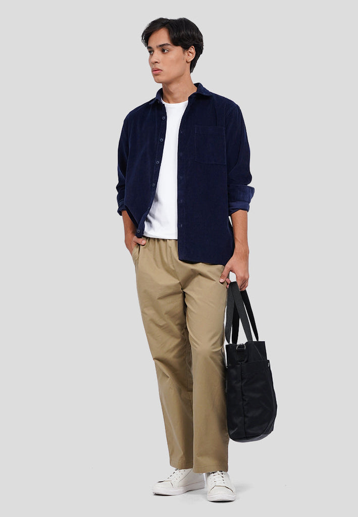 Long Sleeve Corduroy Shirt