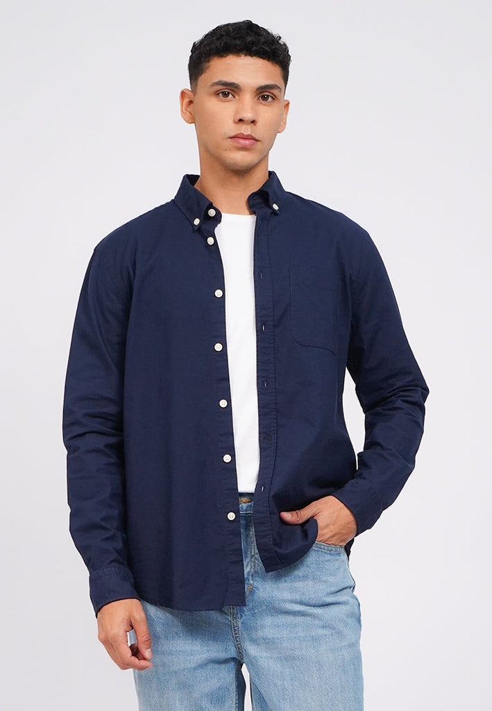 Regular Fit Long Sleeve Oxford Shirt
