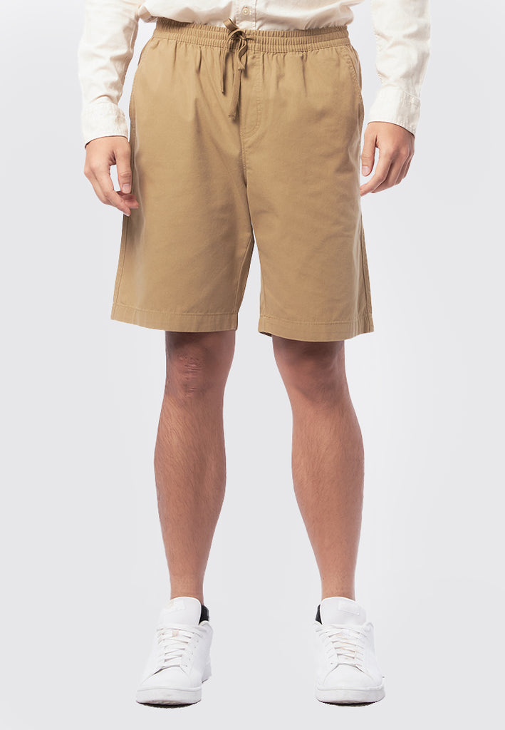 Woven Short Pants with Drawstring