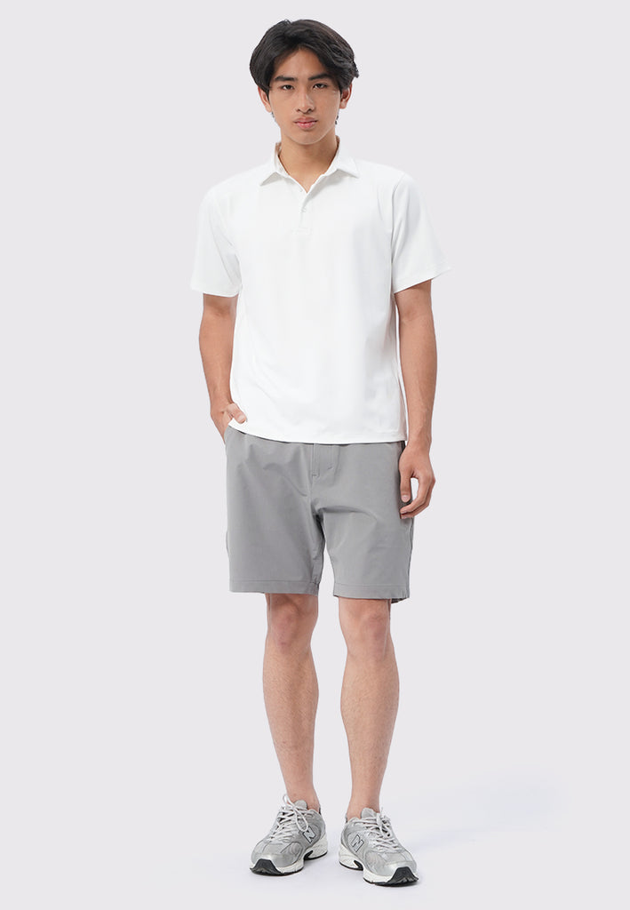 4-Way Stretch Textured Short Pants