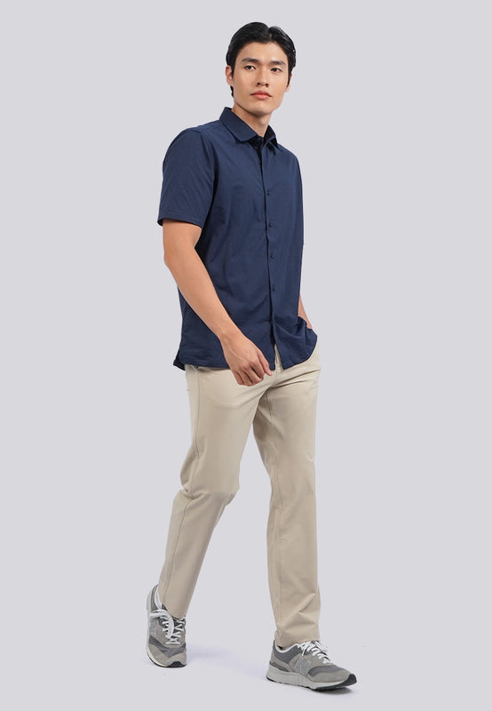 Short Sleeve Active Knit Shirt