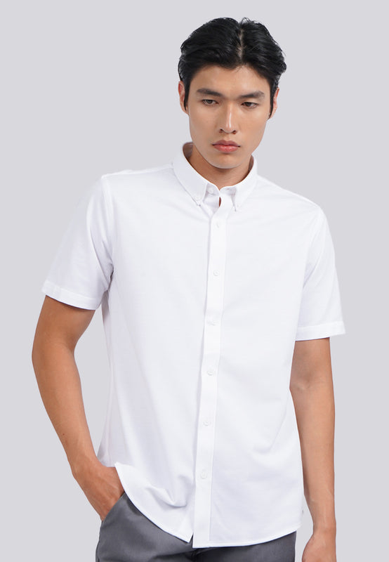 Regular Fit Short Sleeve Knit Shirt