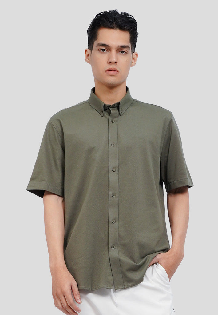 Short Sleeve Knit Shirt