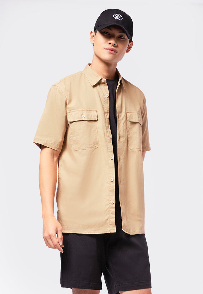 Double Pocket Short Sleeve Shirt