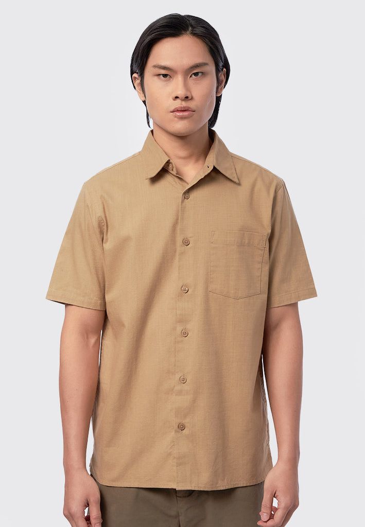 Short Sleeve Slub Shirt