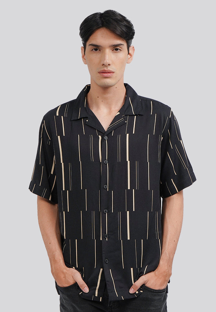 Regular Fit Printed Resort Shirt