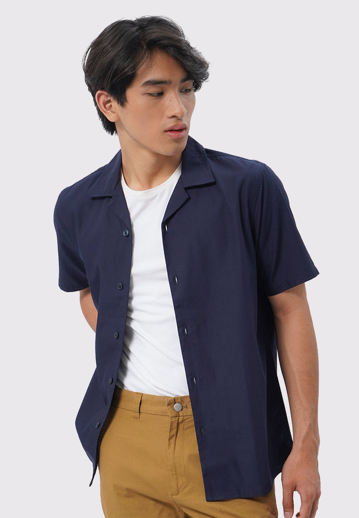 Relaxed Fit Short Sleeve Resort Shirt