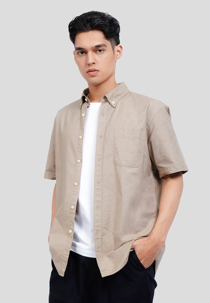 Short Sleeve Oxford Shirt