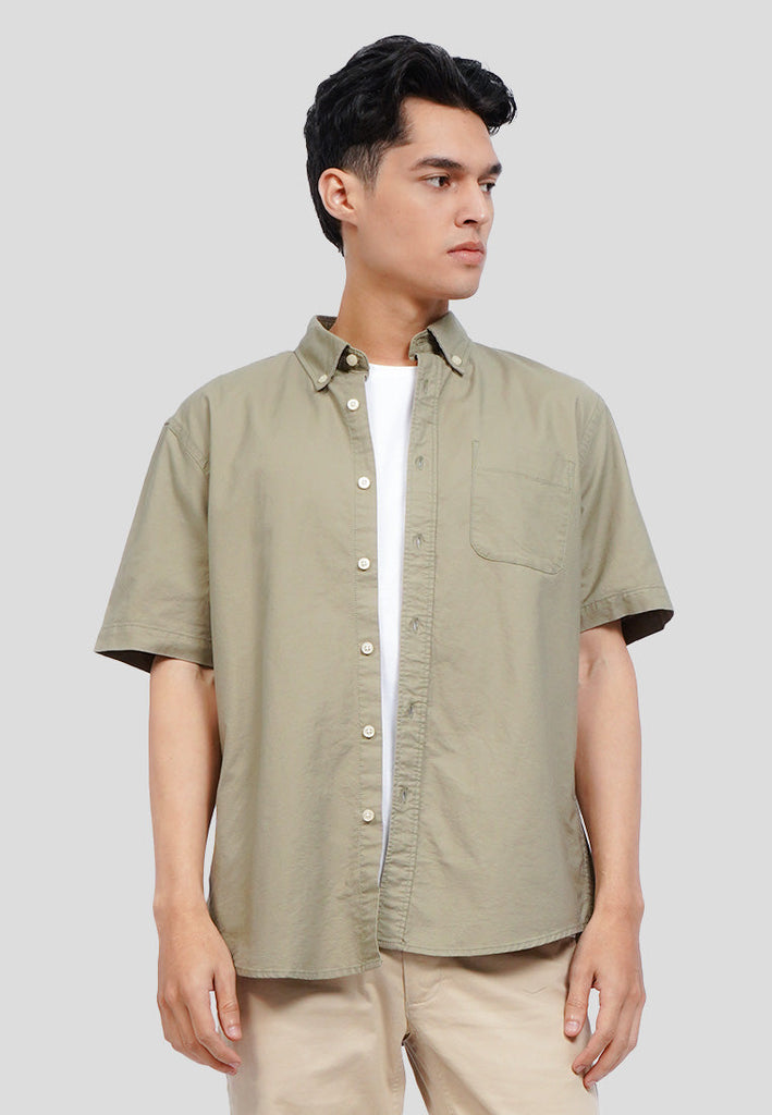 Short Sleeve Oxford Shirt