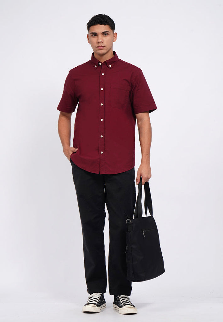Short Sleeve Oxford Shirt