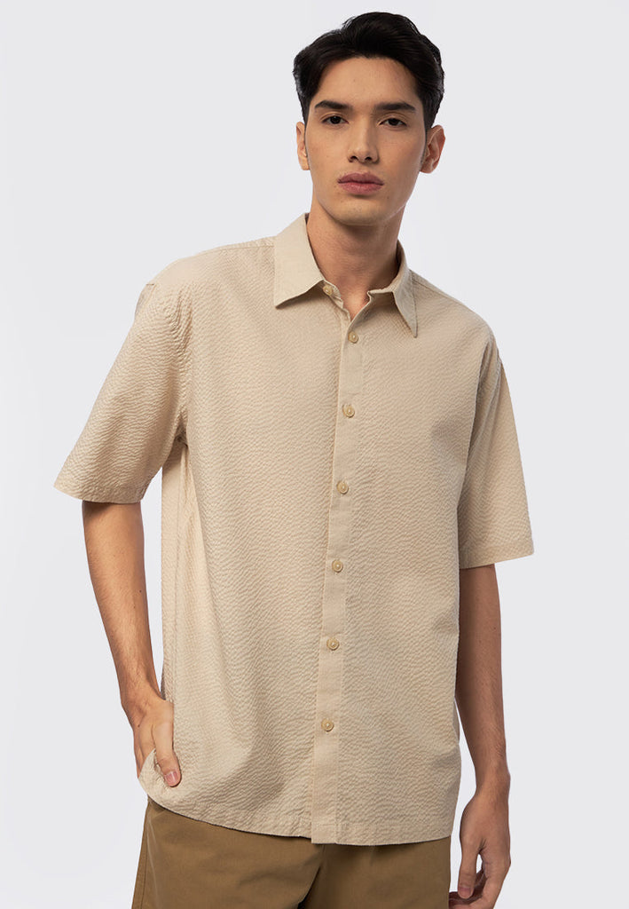 Relaxed Fit Short Sleeve Shirt