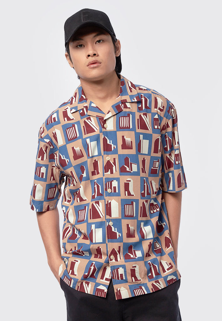 Relaxed Fit Printed Resort Shirt