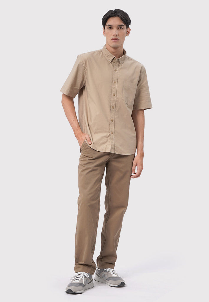 Relaxed Fit Short Sleeve Shirt