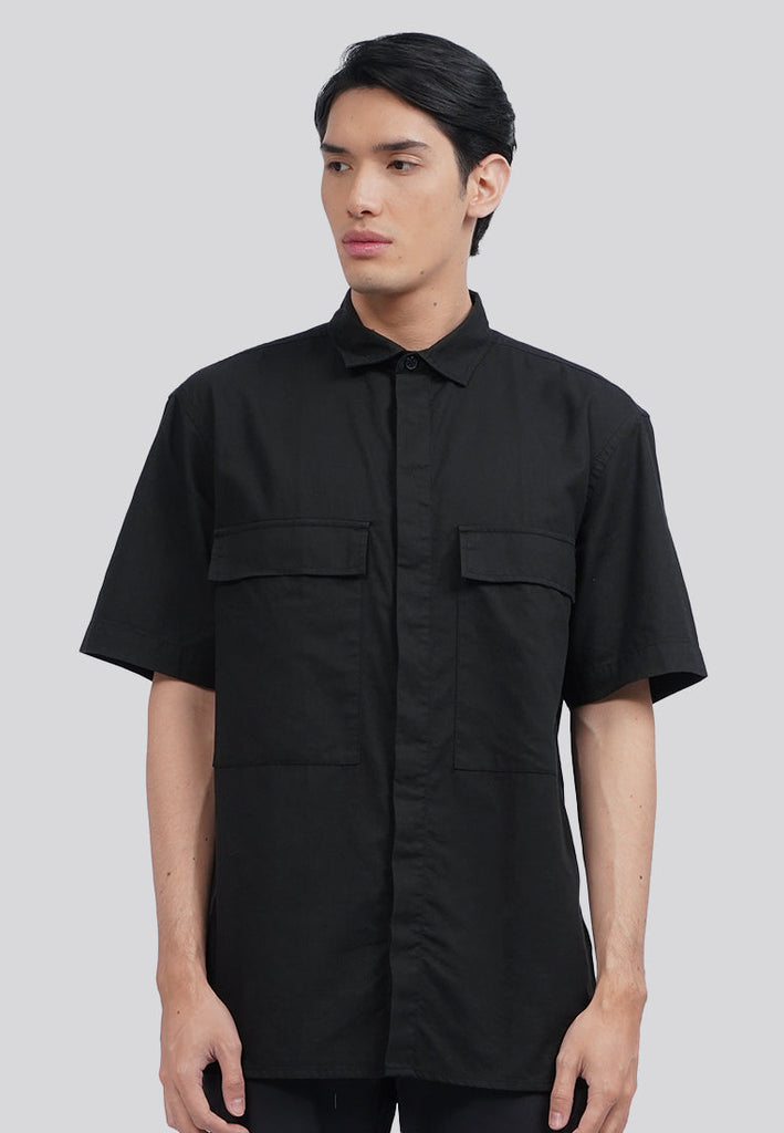 Double Pocket Short Sleeve Shirt