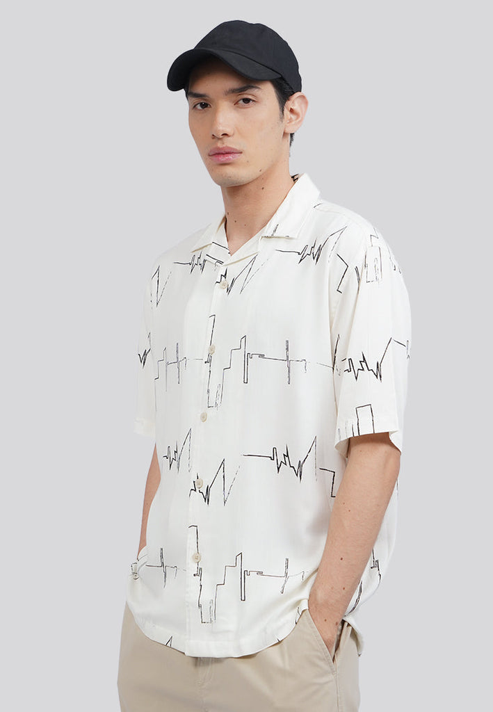 Short Sleeve Printed Resort Shirt