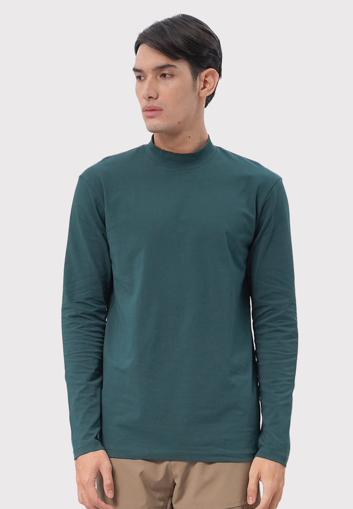 High Neck Long Sleeve T-Shirt