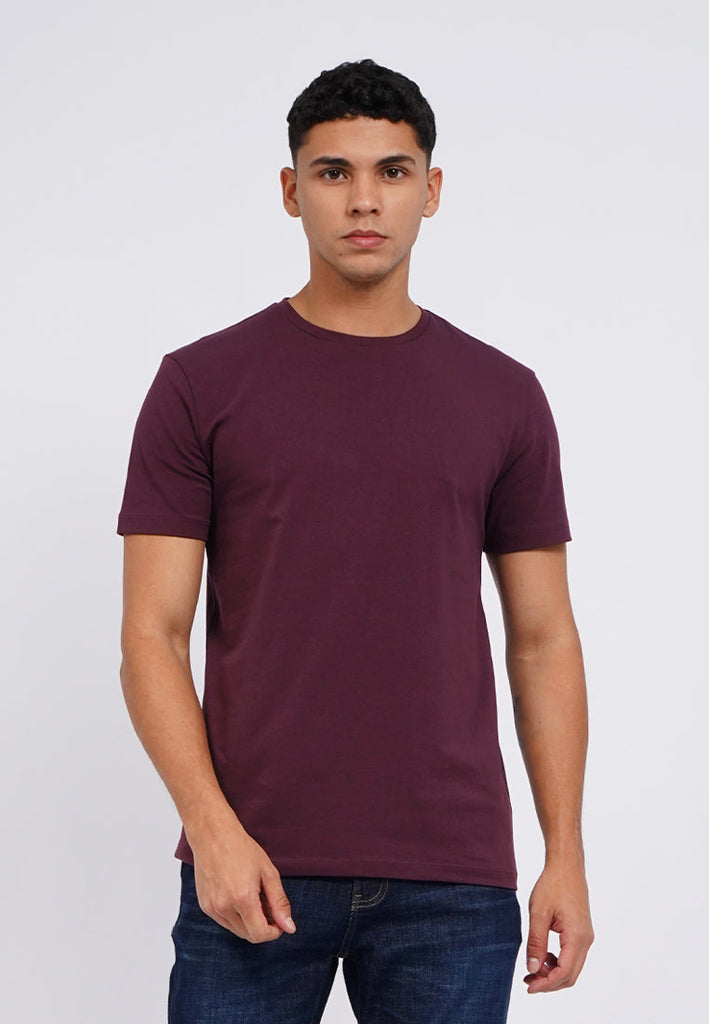 Slim Fit Short Sleeve Basic T-Shirt