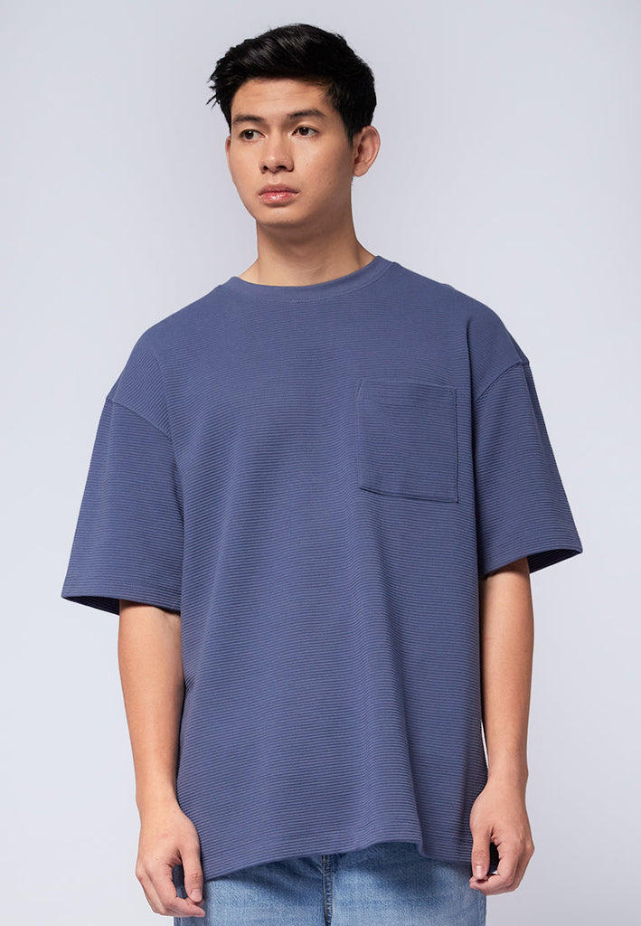 Oversized Short Sleeve Ottoman T-Shirt