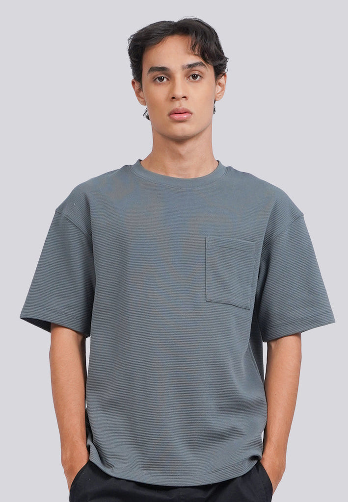 Oversized Short Sleeve T-Shirt with Pocket